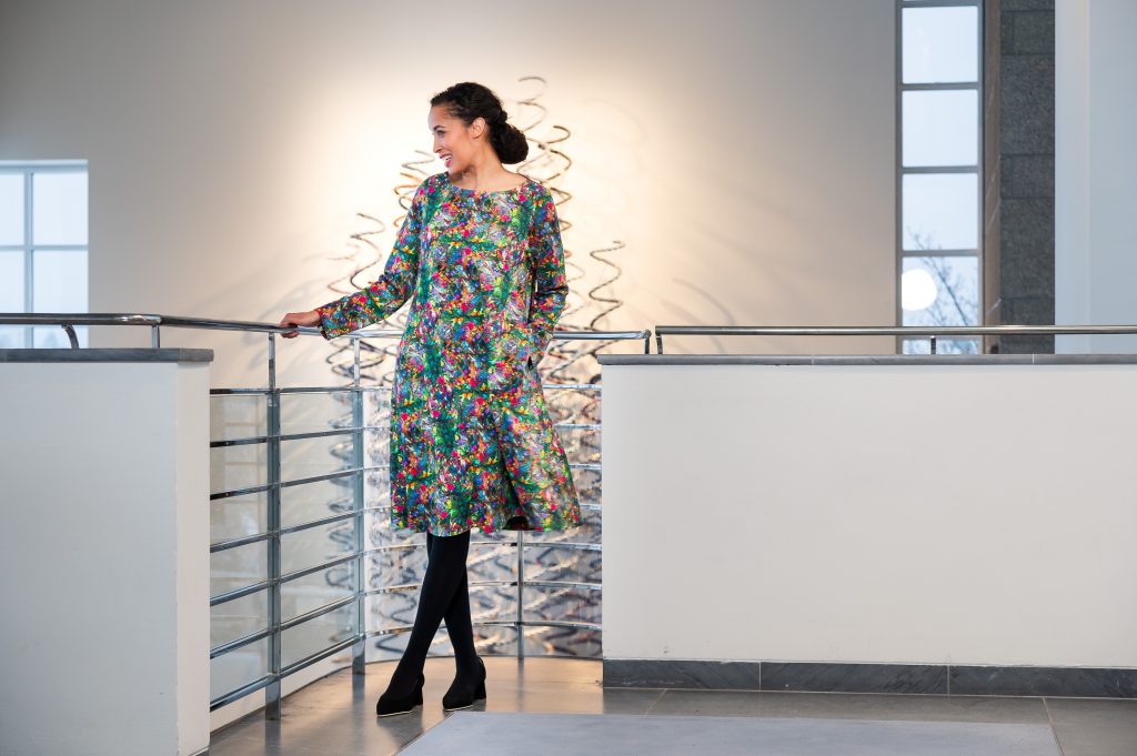 AINO mekko 'Fioresa', kuosi 'Kauno'
